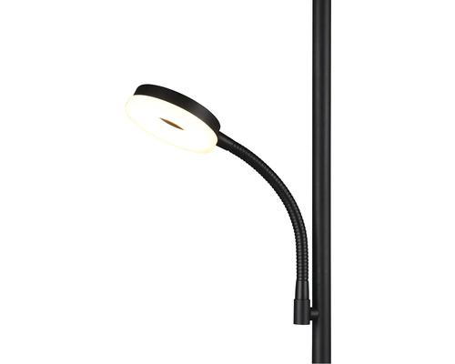 Otočná LED stojací lampa s flexibilním ramenem