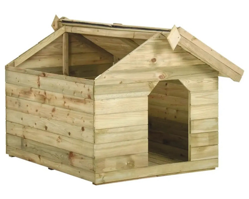 Dřevěná psí bouda