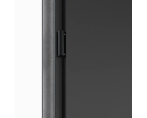 Detail dveří s kováním