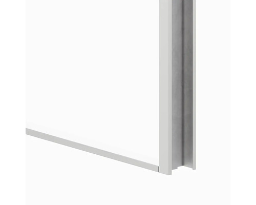 Detail rámu sprchového koutu