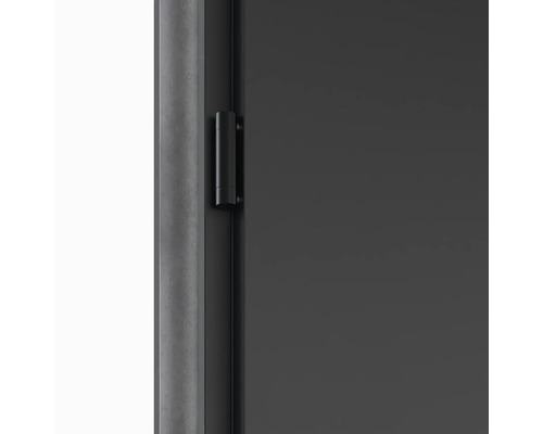 Detail dveří s kováním