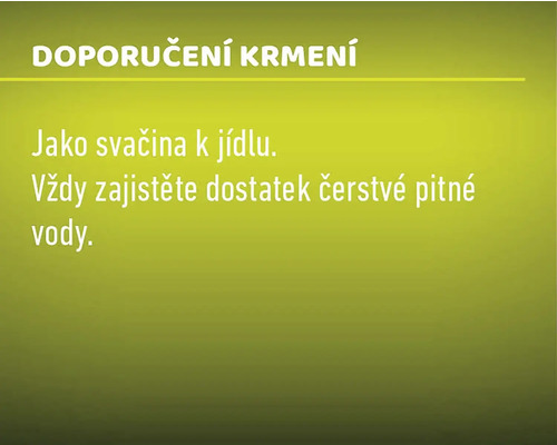 Doporučení ke krmení