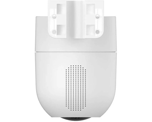 Pohled shora na bezpečnostní kameru s držákem