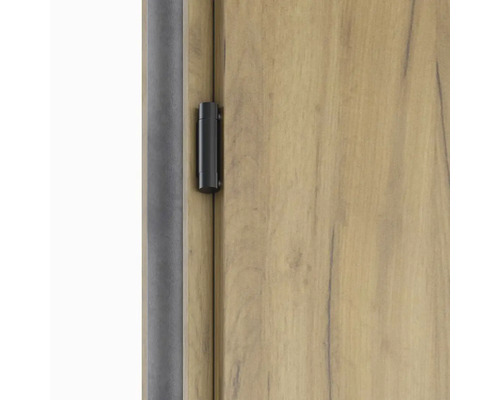 Detail dveří se závěsem