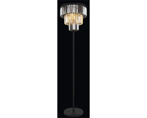 Stojací lampa se třemi patry ze skla