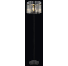 Stojací lampa se stínidlem ze skleněných tyčí