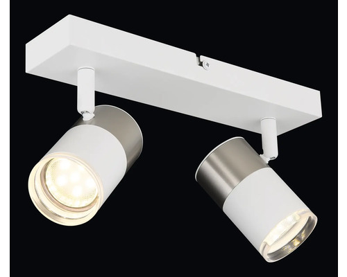 Stropní svítidlo se dvěma reflektory