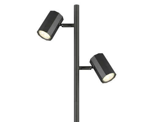 Stojací lampa se dvěma bodovými světly