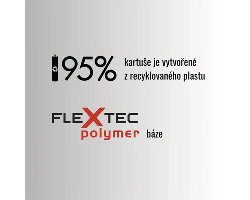 95 procent kartuše je vytvořeno z recyklovaného plastu