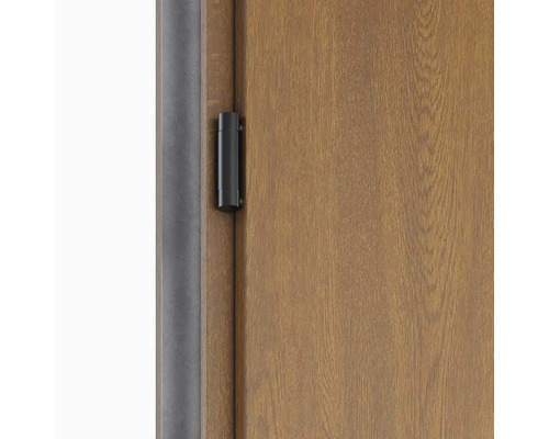 Detail dveří se skrytým závěsem