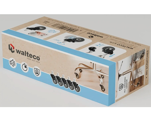 Balení koleček pro kancelářské židle WaltEgo