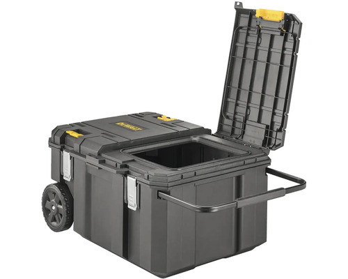 Box na nářadí s kolečky a výsuvnou rukojetí od společnosti DeWalt