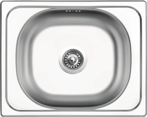 Nerezový dřez s odtokem