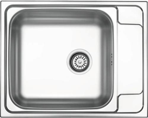 Nerezový dřez s odkapávací plochou