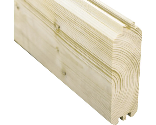 Dřevěný trám s perem a drážkou