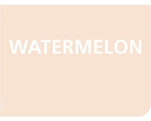 Vzorník barvy vodní meloun