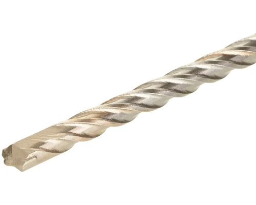 Detailní záběr kovového spirálového vrtáku