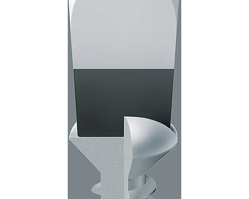 Detailní záběr šroubu s pohonem šroubováku