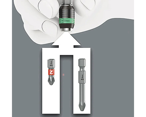 Šroubovací bit s držákem bitů Wera Logo