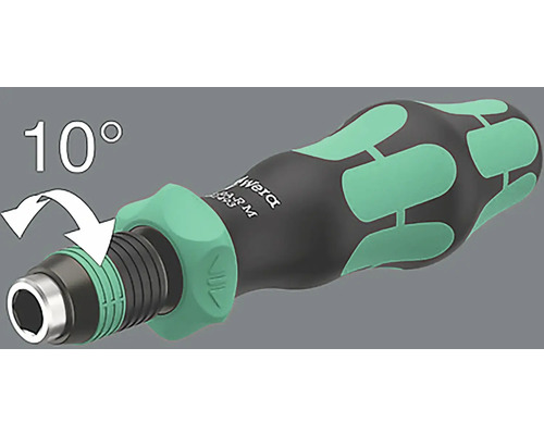 Šroubovák s logem Wera s rozsahem otáčení 10 stupňů