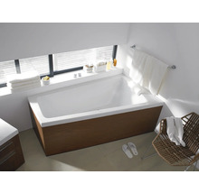 Prostorově úsporná vana DURAVIT 100 x 170 x 46 cm bílá hladké 700213000000000