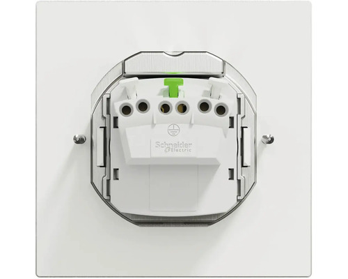 Logo Schneider Electric na vložce vypínače