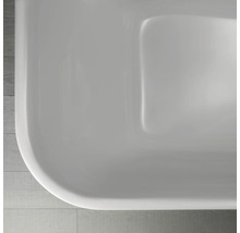 Oválná vana DURAVIT 80 x 180 x 46 cm grafit hladké matné 700453800000000