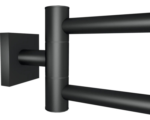 Ohřívač ručníků s otočnými rameny pro montáž na stěnu