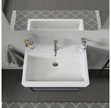 Klasické umyvadlo DURAVIT Vero sanitární keramika bílá 70 cm 0454700000