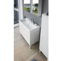 Klasické umyvadlo DURAVIT Vero Air sanitární keramika bílá 100 cm 2350100000
