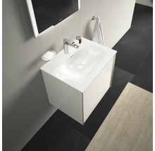 Umyvadlo na skříňku DURAVIT Viu sanitární keramika bílá 63 cm 2344630000