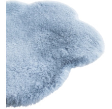Koberec modrý Romance Květina jeansblue 60 cm
