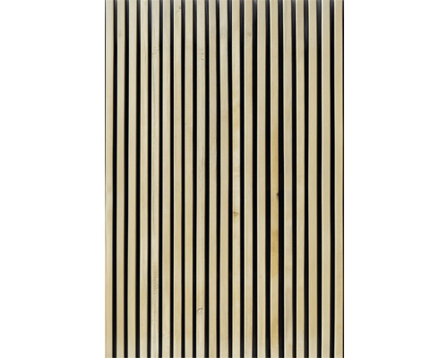 Samolepící fólie na nábytek Rib Wall 45cm x 2m Dřevěné panely pro obklady stěn a stropů