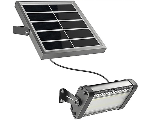Solární reflektor se solárním panelem pro venkovní osvětlení