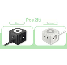 Oblasti použití zásuvkové kostky: Domov a kancelář