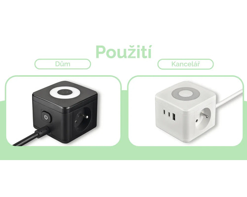Oblasti použití zásuvkové kostky: Domov a kancelář