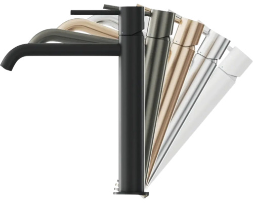 Různé umyvadlové baterie s vysokým výtokem