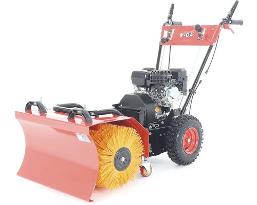 Zametač s kartáčem a motorem