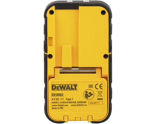 DeWalt DE0892 připojení baterie