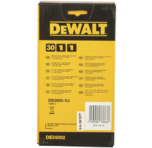Balení s informacemi o záruce od společnosti Dewalt