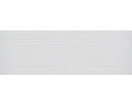 Detail bílé plastové nádoby