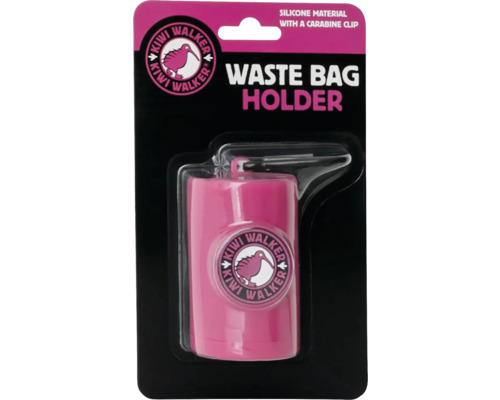 Zásobník na sáčky na psí exkrementy Kiwi Walker s karabinou