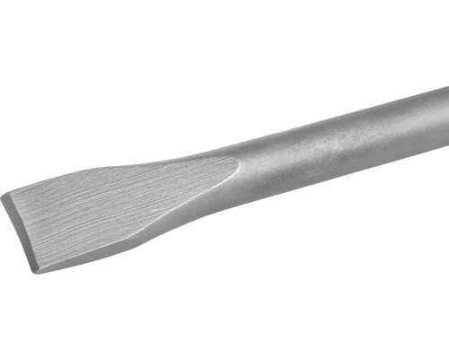 Detail plochého sekáče z oceli