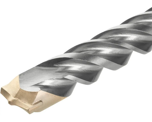 Detailní záběr vrtáku do kamene se spirálou