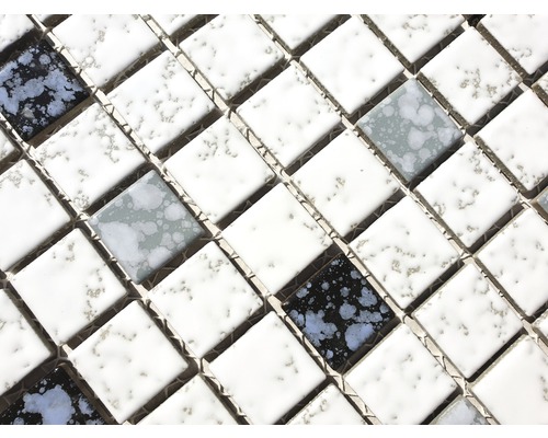 Mozaiková dlaždice čtvercová s mramorovým vzhledem