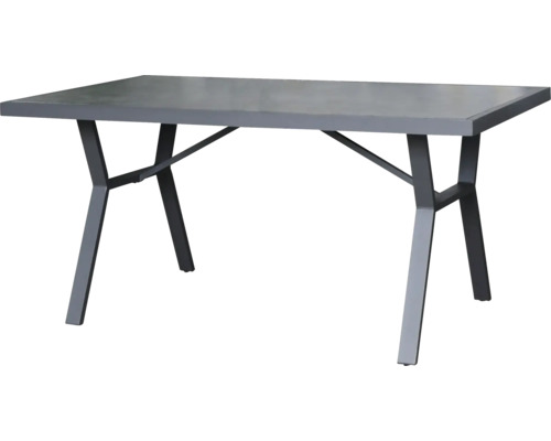 Obdélníkový zahradní stůl z kovu