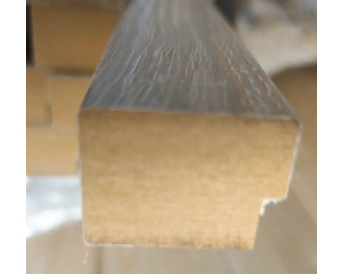 Ukončovací profil k akustickému panelu dub kramolínský 20x26x2650 mm Profil dřevěného rámu na obraz