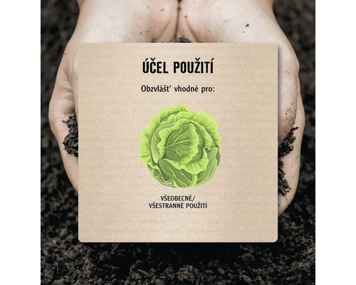 Účel použití: Zvláště vhodné pro hlávkové zelí, všeobecné/všestranné použití