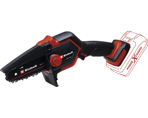Akumulátorová řetězová pila Einhell s délkou řezu 15 centimetrů