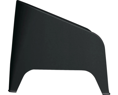 Černá plastová stolička